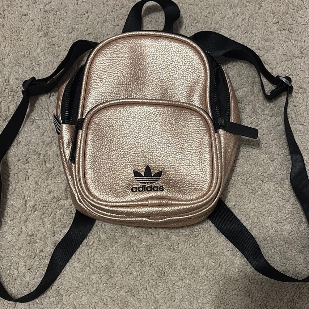 Adidas Metallic Mini Backpack